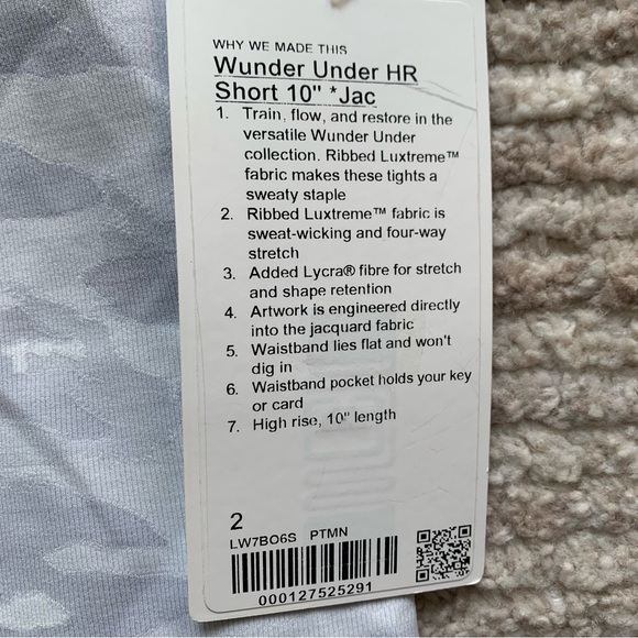 Lululemon Wunder Under High-Rise Short 10” NWT Camo - Picture 5 of 7